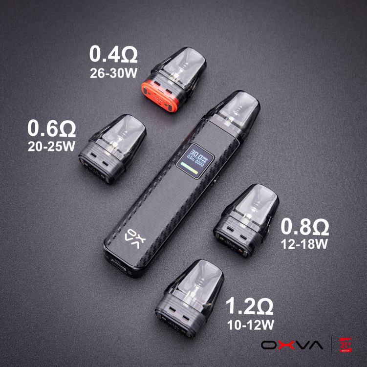 OXVA vape flavors - grijs XN82T83 OXVA XLIM V3 cartridge bovenkant vullen