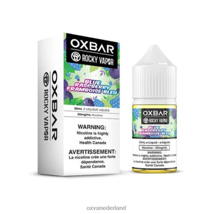 OXVA vape for sale - blauwe framboos XN82T61 OXVA OXBAR 30ml zout nic