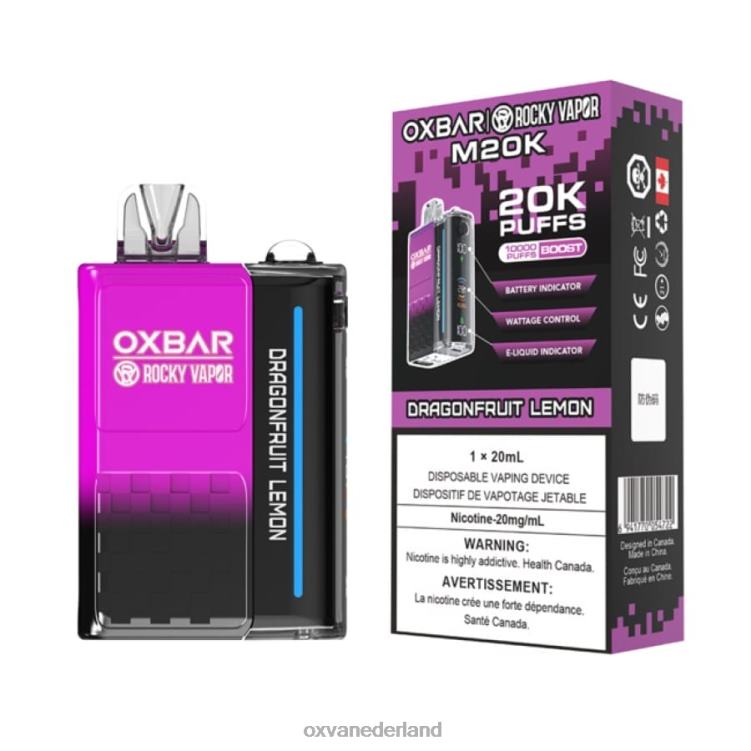 OXVA vape kopen - drakenfruit citroen XN82T4 OXVA OXBAR M20K