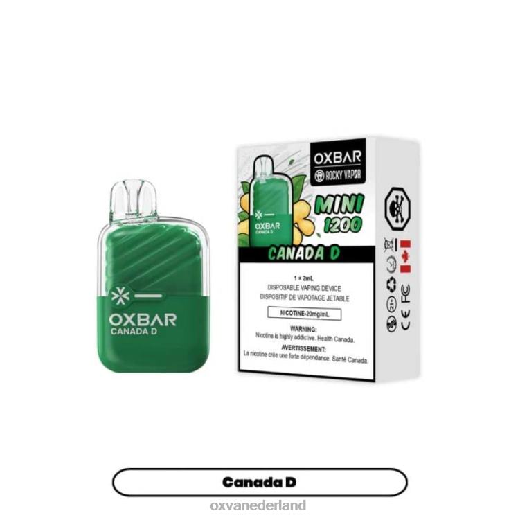 OXVA disposable - Canada D XN82T9 OXVA OXBAR MINI 1200