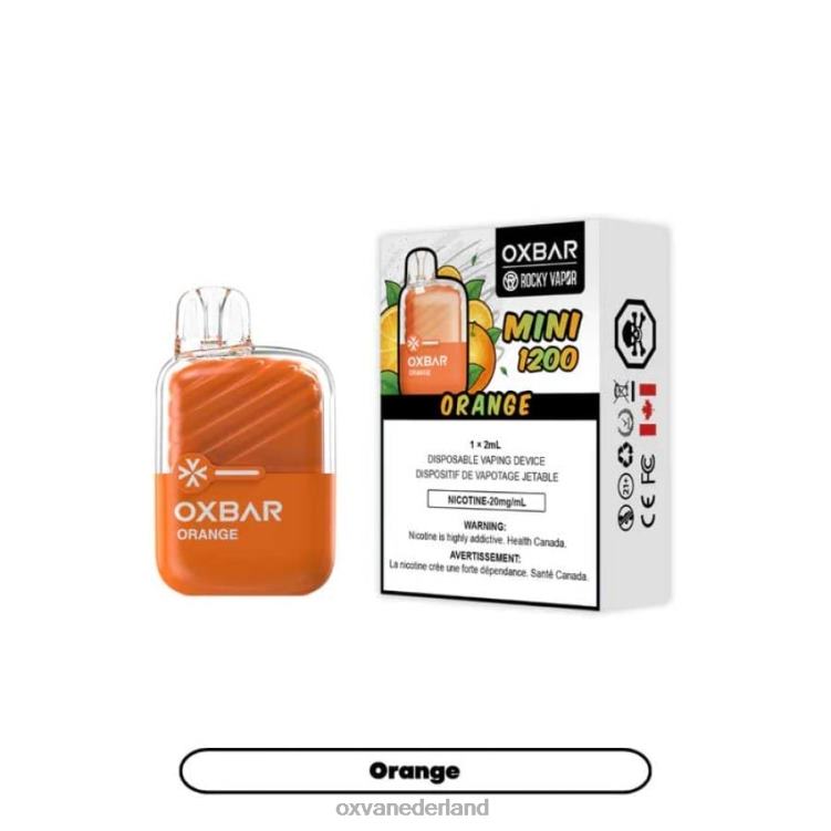 OXVA vape store - oranje XN82T7 OXVA OXBAR MINI 1200